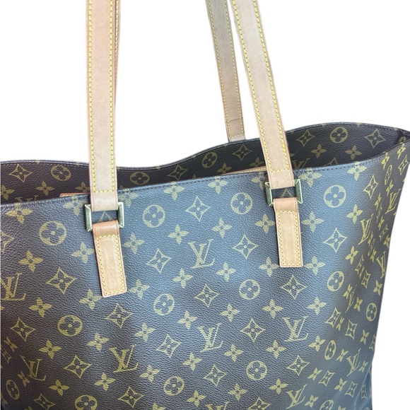 Louis Vuitton Brown Monogram Tote - Picture 5 of 11